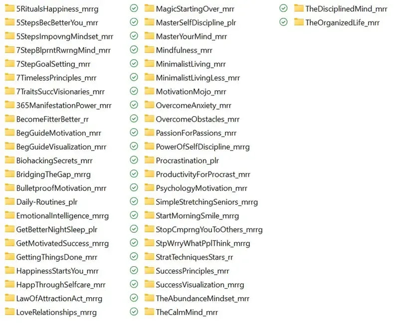 570+ Self-Help PLR eBooks| Huge PLR Bundle W/ Resell Rights.