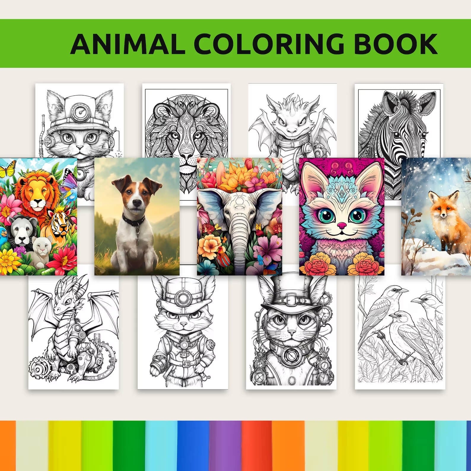 10000+ Pages PLR Coloring Books | With Resell Rights