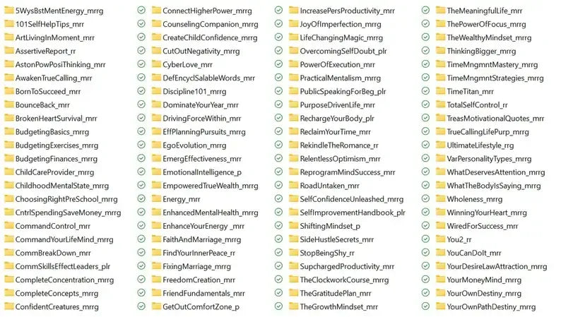 570+ Self-Help PLR eBooks| Huge PLR Bundle W/ Resell Rights.