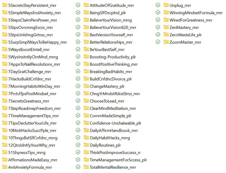 570+ Self-Help PLR eBooks| Huge PLR Bundle W/ Resell Rights.