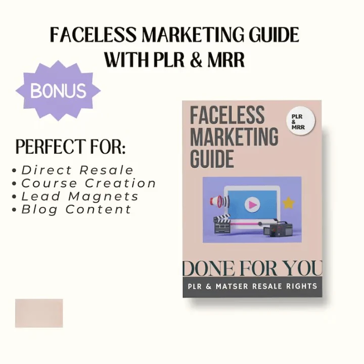 1200+ Faceless Marketing Videos | Resell Rights | Faceless Instagram Reels